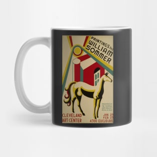 Vintage advertising - Paintings Mug